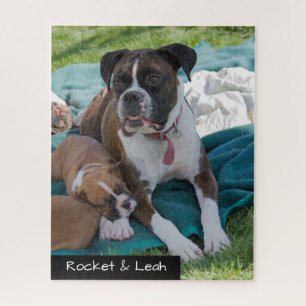 Cadeaux faits sur commande de boxeur de puzzles