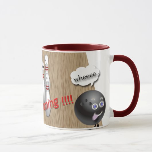 Cadeaux faits sur commande de tasse de bowling (Droite)