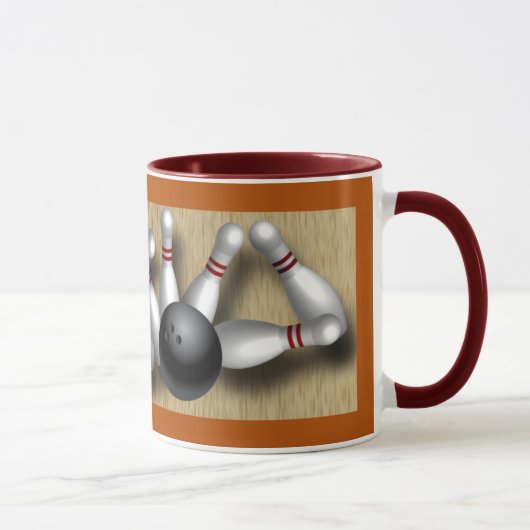 Cadeaux faits sur commande de tasse de bowling (Droite)