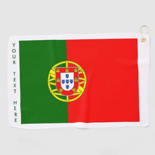 Cadeaux faits sur commande portugais de serviette (Horizontal)