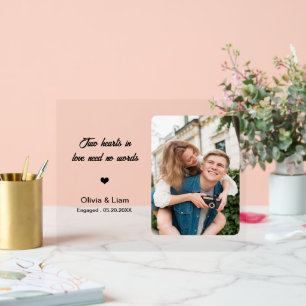 Cadeaux Fiançailles uniques pour lui Couple engagé