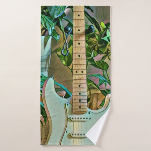 Cadeaux guitaristes (Serviette de bain)