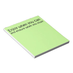 Cadeaux inspirés de bloc-notes de cadeau de bloc 