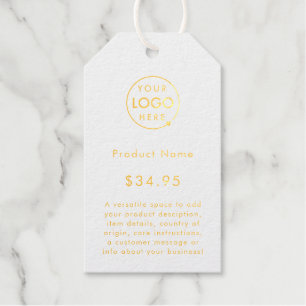 Cadeaux Logo d'entreprise Étiquettes de prix minimum bla