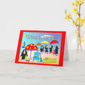 Cadeaux lunatiques et cartes d'art de nonne (Fleur jaune)