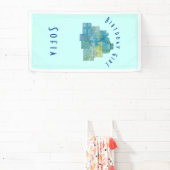 Cadeaux mignons pour Anniversaire Bannière Bleue V (Insitu)