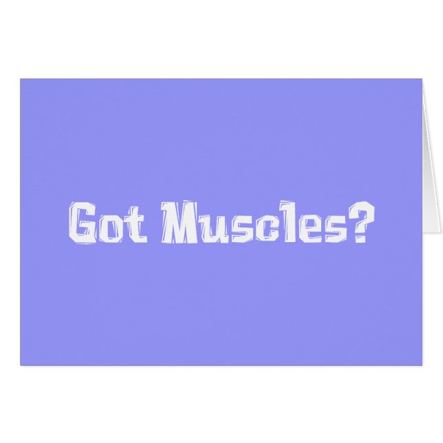Cadeaux obtenus de muscles (Devant horizontal)