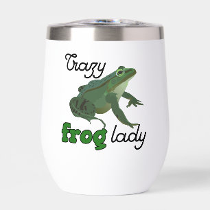 Cadeaux personnalisés de la grenouille folle Lady