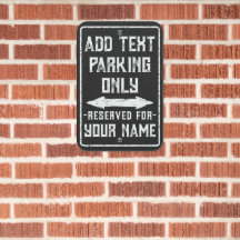 Cadeaux personnalisés Parking Voiture Enthousiaste