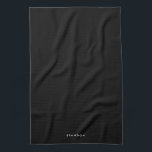 Cadeaux Personnalisés Pour Hommes Serviettes De Cu<br><div class="desc">Cadeaux personnalisés pour hommes - serviettes de cuisine noire avec texte personnalisable. Vous pouvez créer le vôtre,  juste ajouter votre nom ou tout autre texte. Cadeaux uniques pour hommes pour anniversaire,  Noël,  Fête des pères ou tout autre jour... </div>