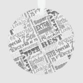 Cadeaux personnalisés pour la fête du 75e annivers (dos)