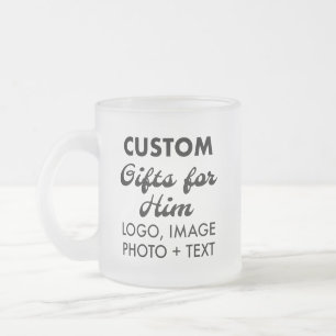 Cadeaux Personnalisés pour Lui Gelé Verre Mug 10oz