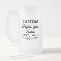 Cadeaux personnalisés pour Lui Gelé Verre Mug 16oz