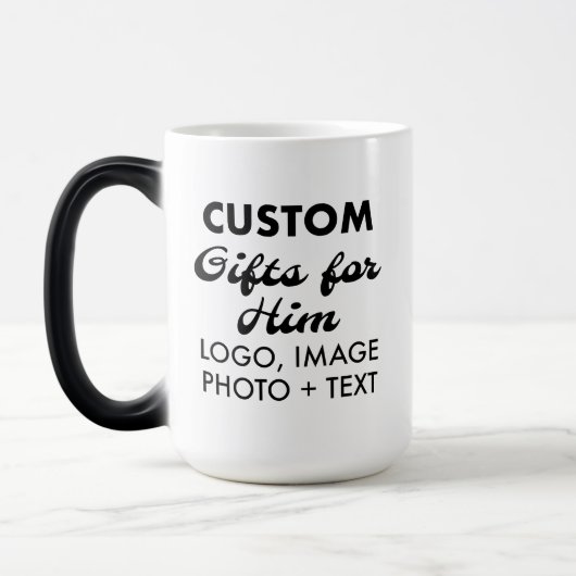 Cadeaux personnalisés pour lui Magic Morphing Mug  (Gauche)