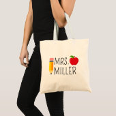 Cadeaux pour Enseignants, Sac Cabas pour Enseignan (Devant (produit))