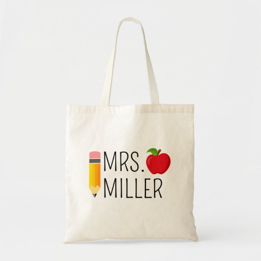 Cadeaux pour Enseignants, Sac Cabas pour Enseignan (Devant)