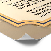 Cadeaux pour le Père-Le cadeau de l'homme Affiche (Coin)