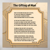 Cadeaux pour le Père-Le cadeau de l'homme Affiche  (Devant)