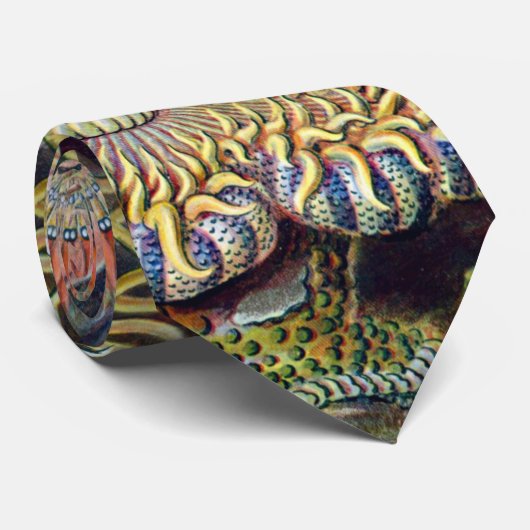 Cadeaux pour lui Cravate d'art aux champignons (Roulé)