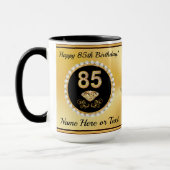 Cadeaux pour ses 85 ans, Mug pour les 85 ans (Gauche)