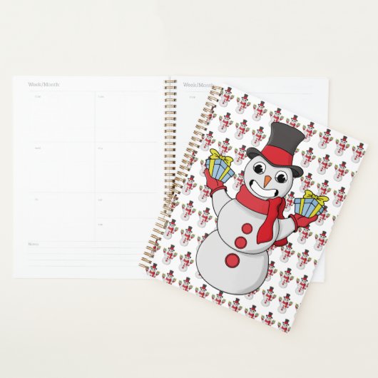 Cadeaux pour vous de Snowman (Devant avec enveloppe)