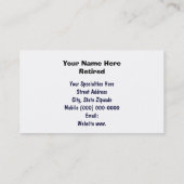 cadeaux réservés iRetired de retraite de cartes de (Dos)