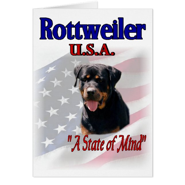 Cadeaux Rottweiler amoureux (Devant)