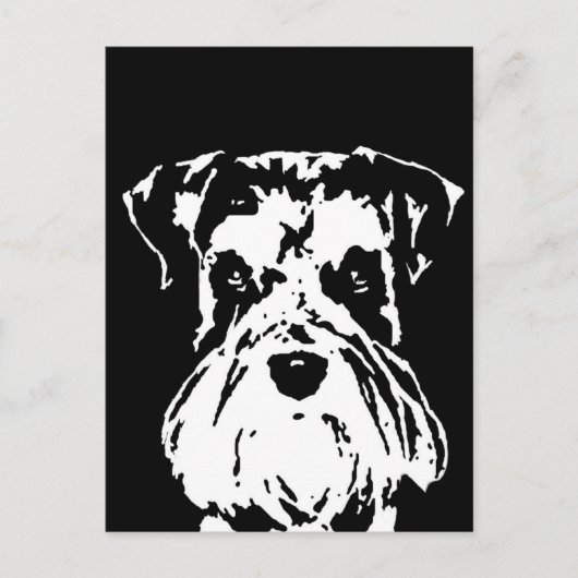 Cadeaux Schnauzer - Carte postale (Devant)