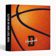 cadeaux sportifs filles garçons monogrammed basket