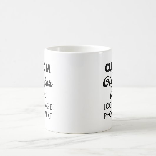 Cadeaux sur mesure pour lui classique Mug blanc 11 (Centre)
