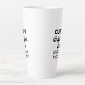 Cadeaux sur mesure pour lui Grand Latte Mug 17oz. (Devant)