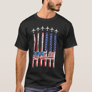Cadeaux T-shirt Drapeau Américain USA Anciens Comb