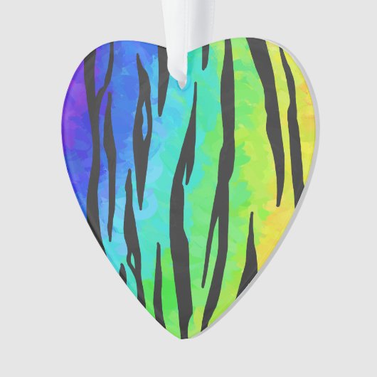 Cadeaux Tiger noir et arc-en-ciel (devant)