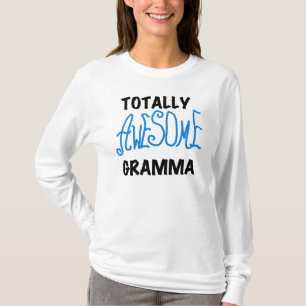 Cadeaux Tshirts Bleus Totalement Géniaux Gramma