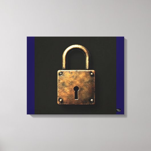 Cadenas ancien sur toile (Recto)
