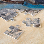 Cadenas de cœur en Grèce Puzzle (Côté)
