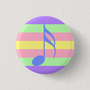 Cadensgender-Button Ronde Button 3,2 Cm