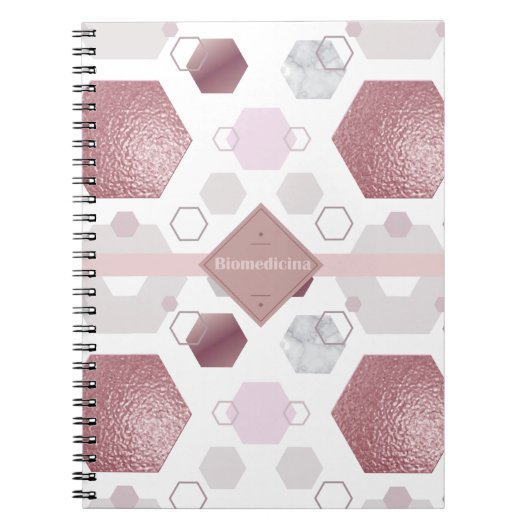 Caderno Biomedicina Luxury Notitieboek (Voorkant)