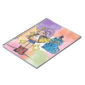 Caderno Espiral Huntrix – Rumi e Tiger Cat Notitieboek (Linkerzijde)