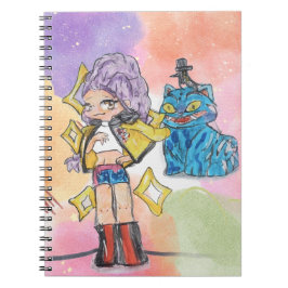 Caderno Espiral Huntrix – Rumi e Tiger Cat Notitieboek