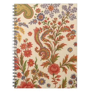 Caderno Flores de Zínnia em artes Notitieboek
