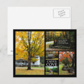 Cades Cove - Autumn Colors Photo Collage Briefkaart (Voorkant / Achterkant)
