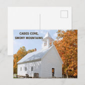CADES COVE Briefkaart Souvenir (Voorkant / Achterkant)