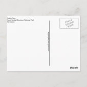 Cades Cove deer Smoky Mountains Scripts Briefkaart (Achterkant)