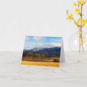 Cades Cove Great Smoky Mountains Carte pour notes (Fleur jaune)