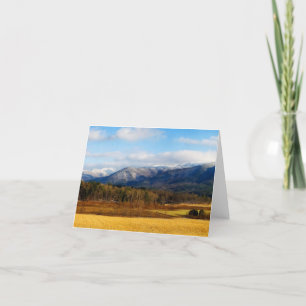 Cades Cove Great Smoky Mountains Notecard Kaart
