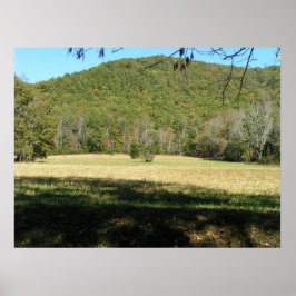 Cades Cove-veld Poster