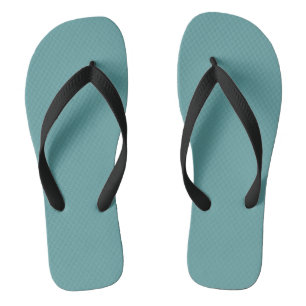 Cadet blauw (effen kleur) teenslippers