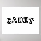 CADET POSTER (Voorkant)