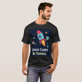 Cadet spatial en T-shirt (Devant entier)